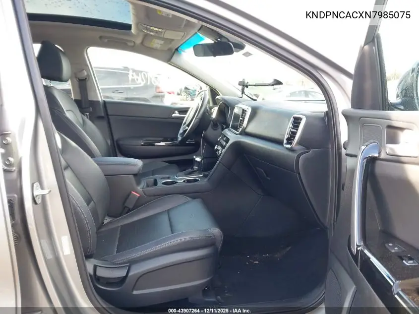 KNDPNCACXN7985075 2022 Kia Sportage Ex