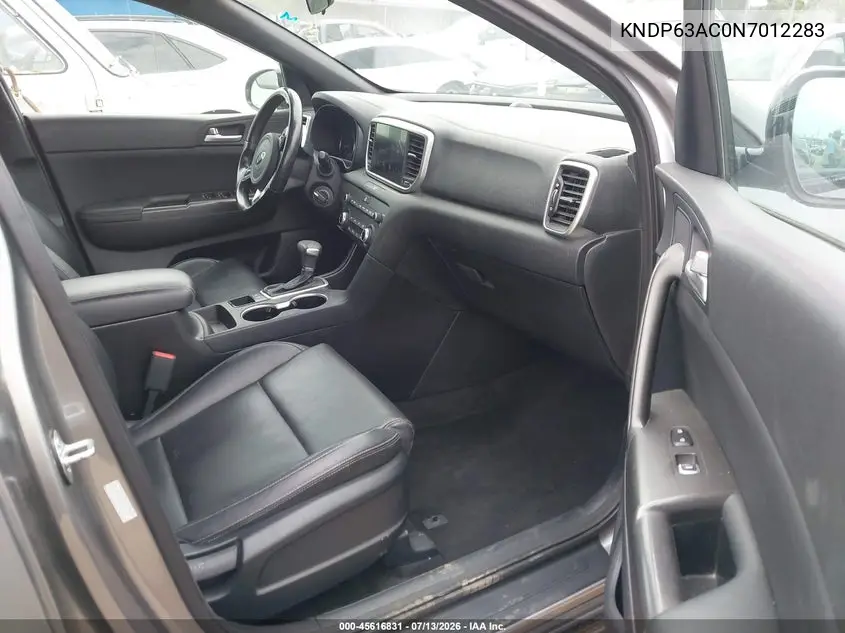 2022 Kia Sportage Nightfall Edition VIN: KNDP63AC0N7012283 Lot: 45616831