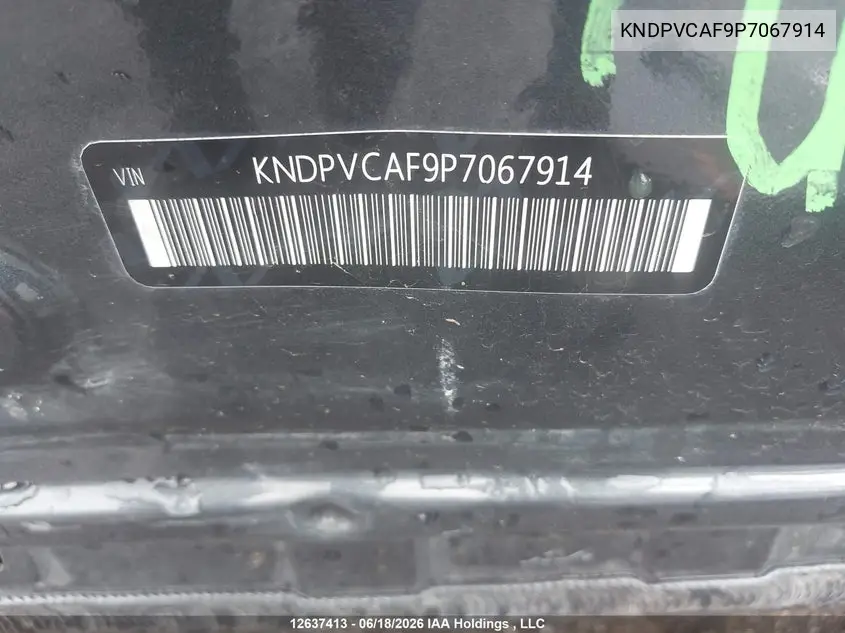 2023 Kia Sportage Ex VIN: KNDPVCAF9P7067914 Lot: 12637413