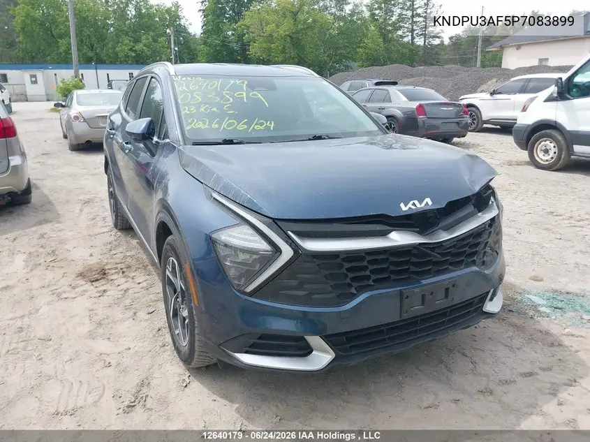 2023 Kia Sportage Lx VIN: KNDPU3AF5P7083899 Lot: 12640179X