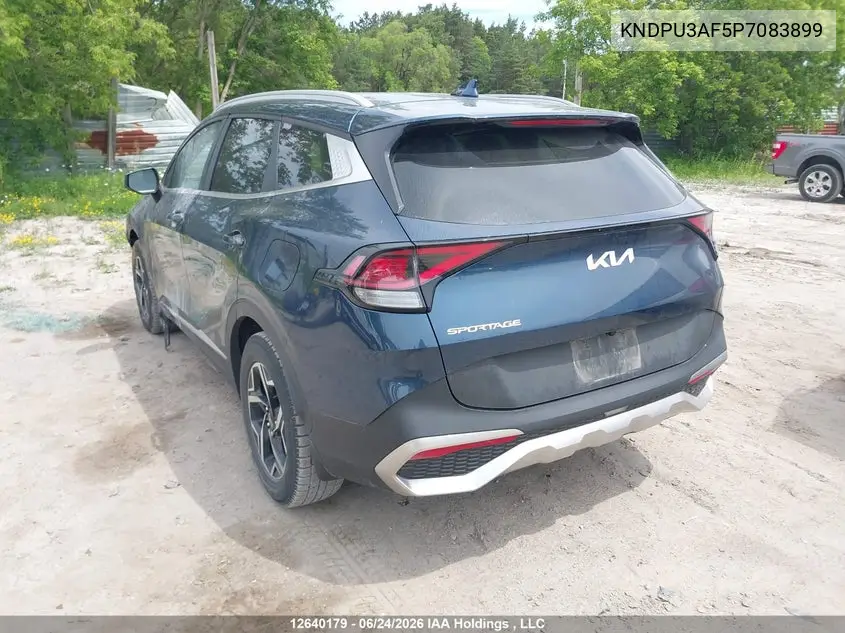2023 Kia Sportage Lx VIN: KNDPU3AF5P7083899 Lot: 12640179X