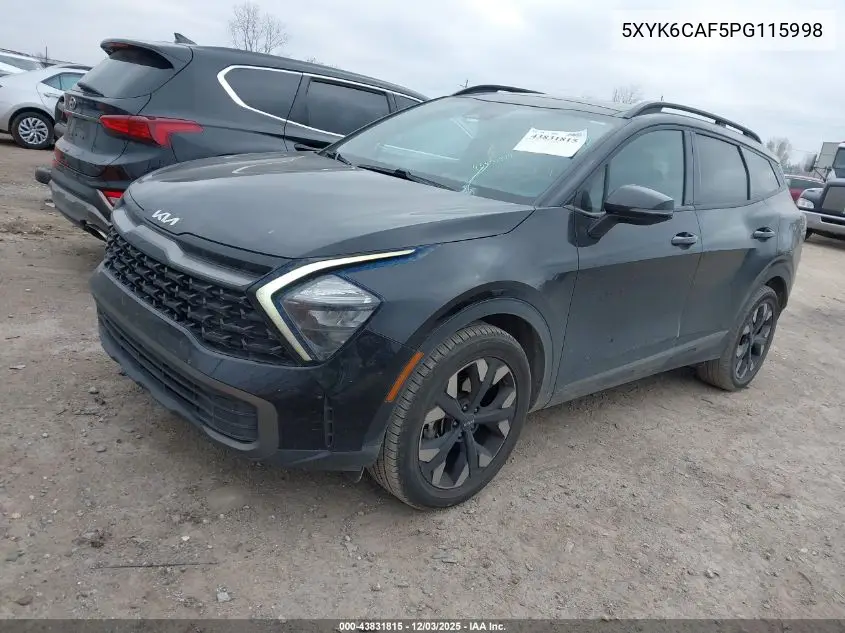 5XYK6CAF5PG115998 2023 Kia Sportage X-Line