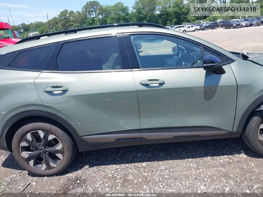2023 Kia Sportage X-Line VIN: 5XYK6CAF5PG114818 Lot: 45375641