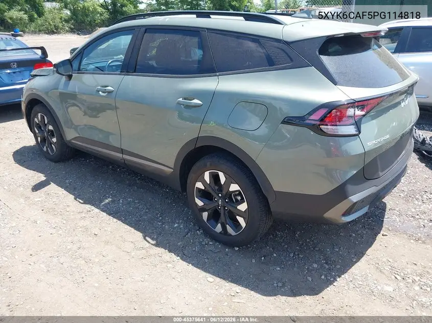 2023 Kia Sportage X-Line VIN: 5XYK6CAF5PG114818 Lot: 45375641