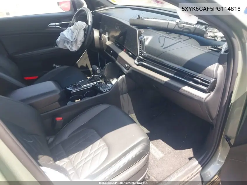 2023 Kia Sportage X-Line VIN: 5XYK6CAF5PG114818 Lot: 45375641