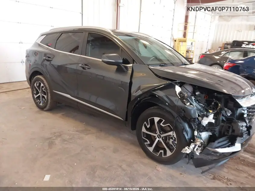 2023 Kia Sportage Ex VIN: KNDPVCAF0P7110763 Lot: 45391814