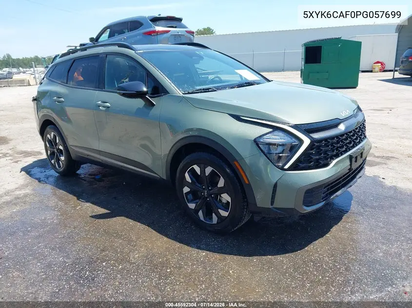 2023 Kia Sportage X-Line VIN: 5XYK6CAF0PG057699 Lot: 45592304