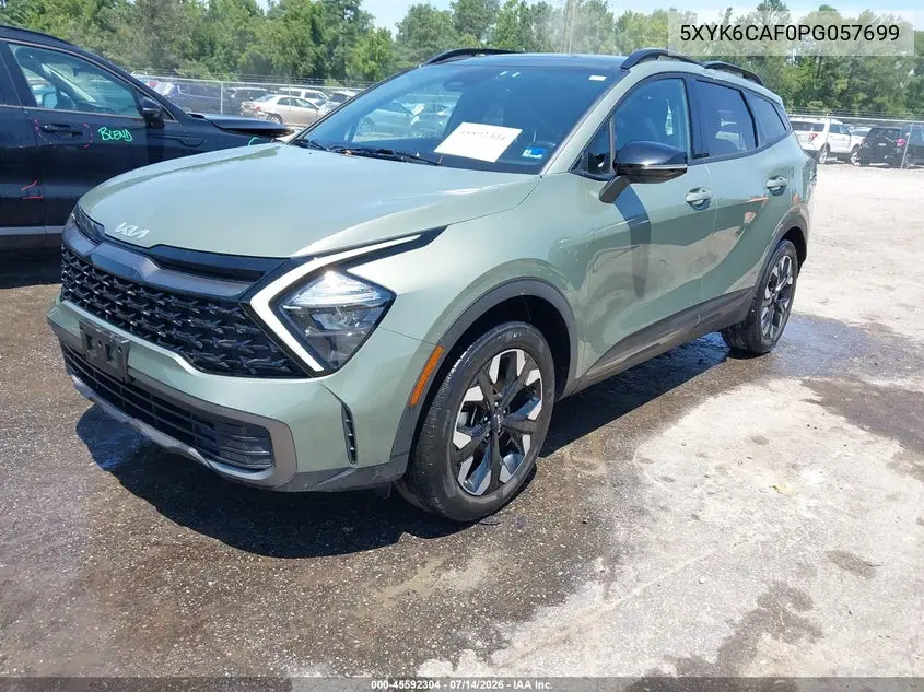 2023 Kia Sportage X-Line VIN: 5XYK6CAF0PG057699 Lot: 45592304