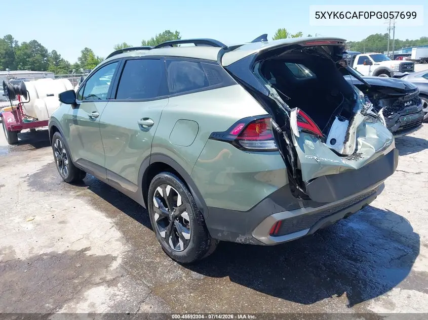 2023 Kia Sportage X-Line VIN: 5XYK6CAF0PG057699 Lot: 45592304