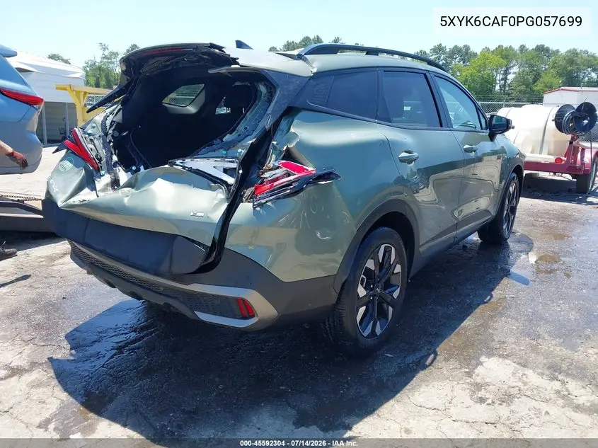 2023 Kia Sportage X-Line VIN: 5XYK6CAF0PG057699 Lot: 45592304