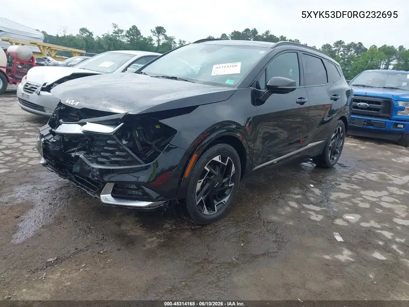 2024 Kia Sportage Sx-Prestige VIN: 5XYK53DF0RG232695 Lot: 45314168