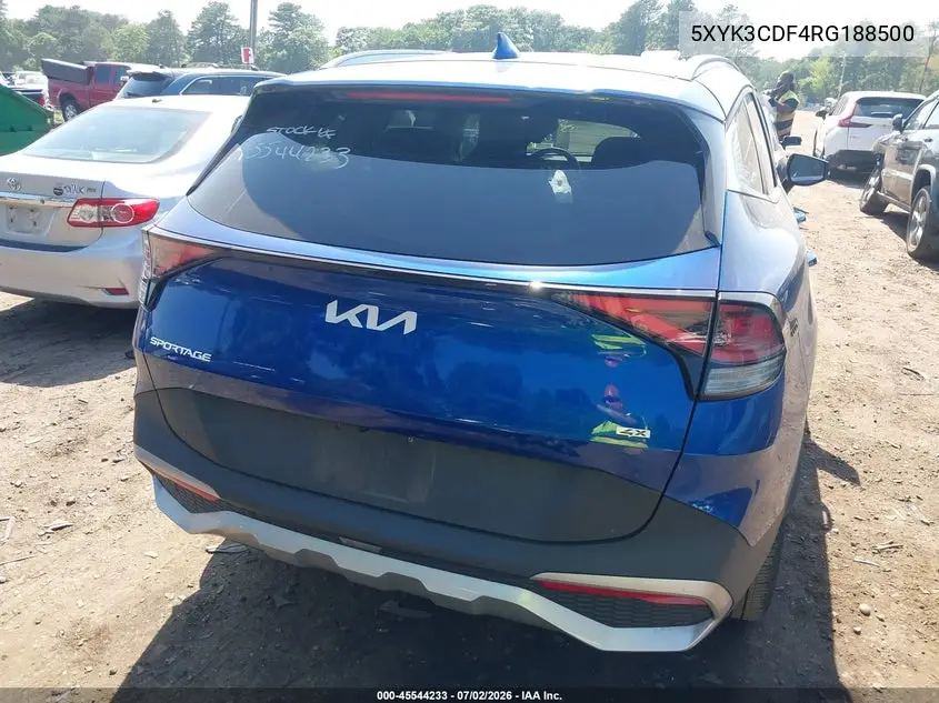 2024 Kia Sportage Ex VIN: 5XYK3CDF4RG188500 Lot: 45544233