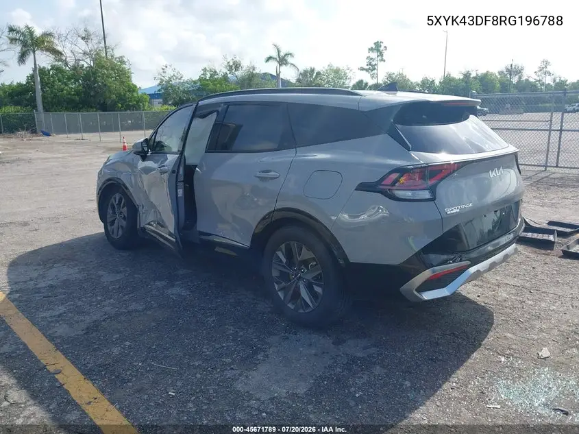 2024 Kia Sportage Sx VIN: 5XYK43DF8RG196788 Lot: 45671789