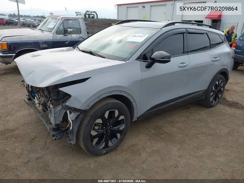 2024 Kia Sportage X-Line VIN: 5XYK6CDF7RG209864 Lot: 45671837