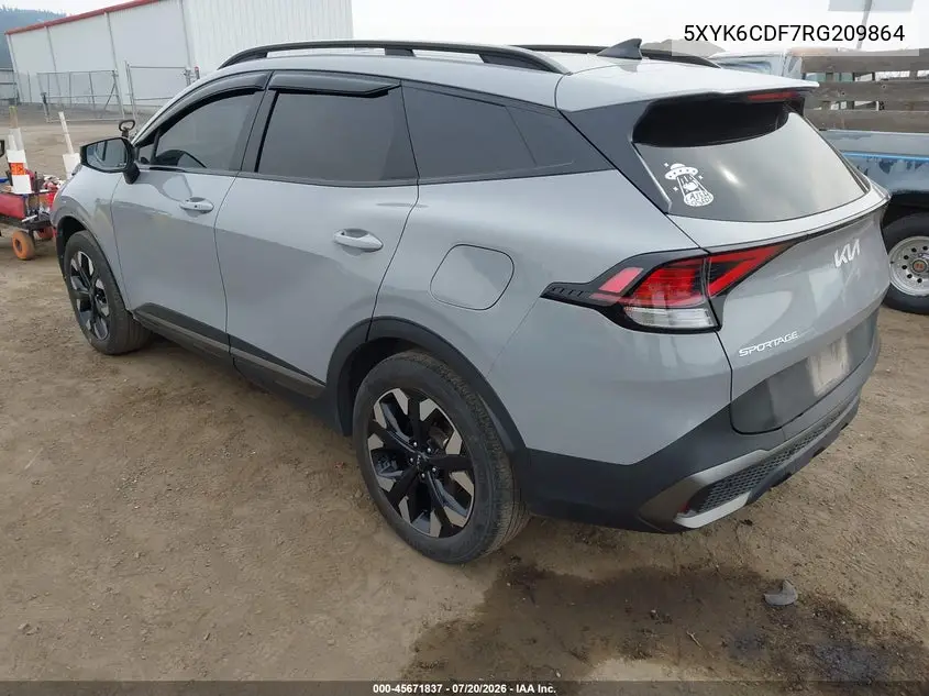 2024 Kia Sportage X-Line VIN: 5XYK6CDF7RG209864 Lot: 45671837