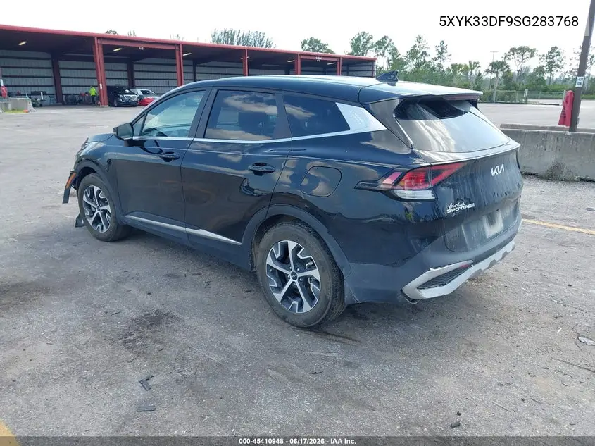 2025 Kia Sportage Ex VIN: 5XYK33DF9SG283768 Lot: 45410948