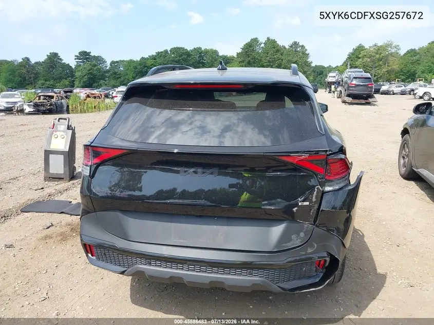2025 Kia Sportage X-Line VIN: 5XYK6CDFXSG257672 Lot: 45586483