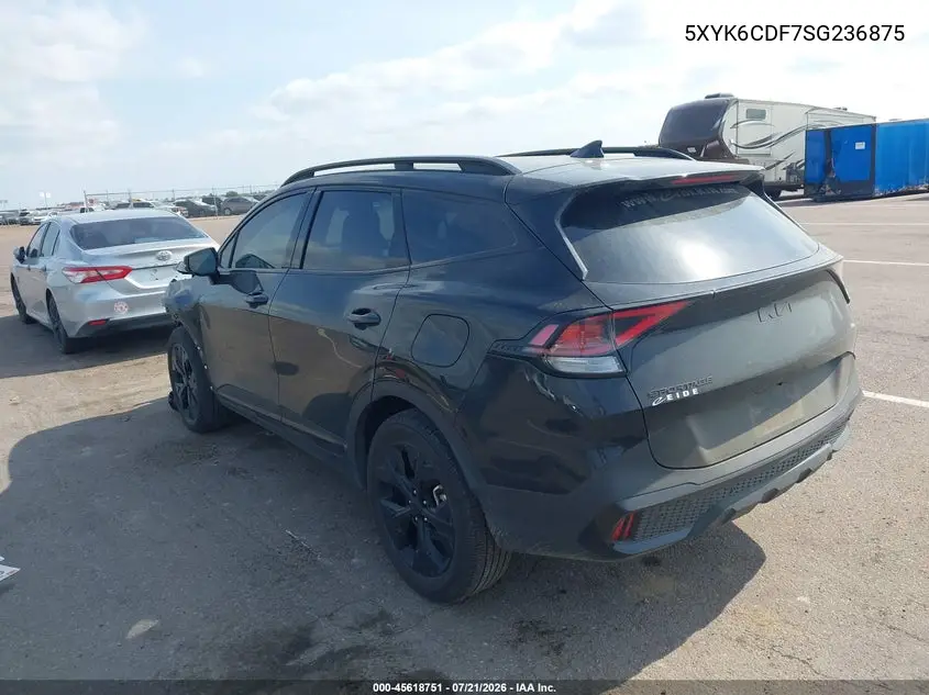2025 Kia Sportage X-Line VIN: 5XYK6CDF7SG236875 Lot: 45618751