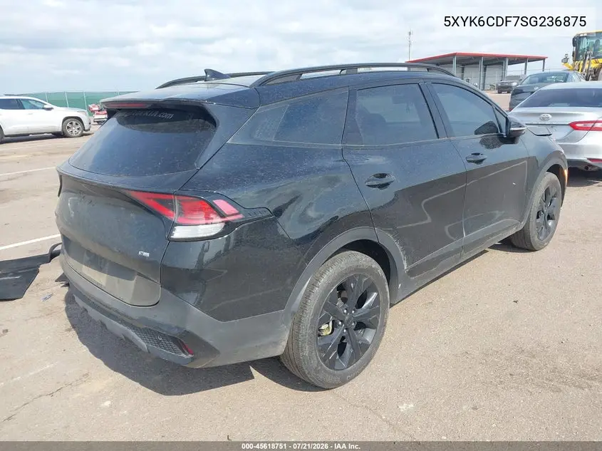 2025 Kia Sportage X-Line VIN: 5XYK6CDF7SG236875 Lot: 45618751