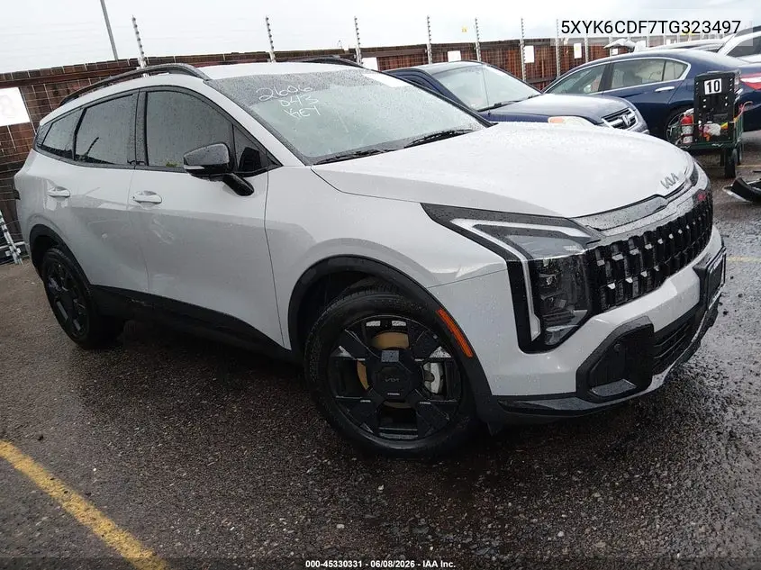 2026 Kia Sportage X-Line VIN: 5XYK6CDF7TG323497 Lot: 45330331