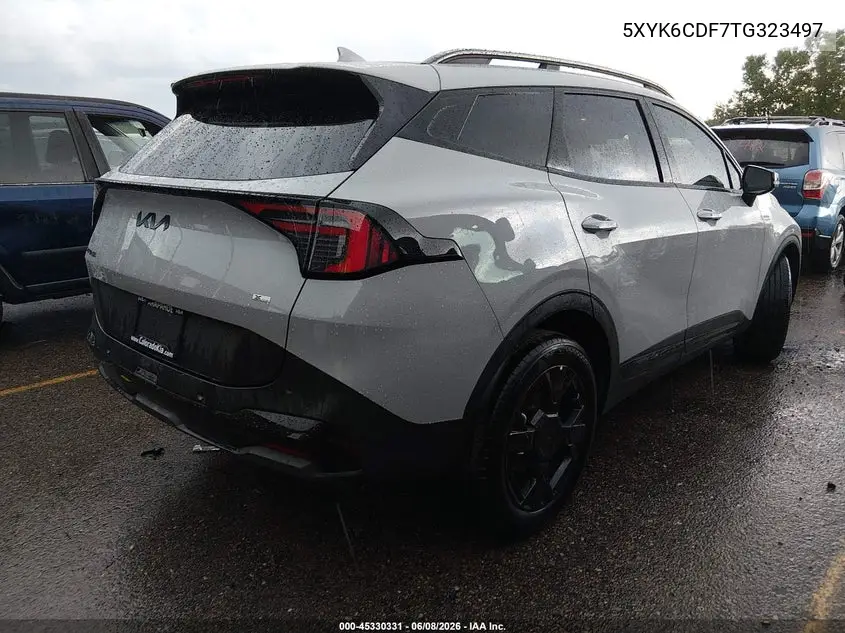 2026 Kia Sportage X-Line VIN: 5XYK6CDF7TG323497 Lot: 45330331