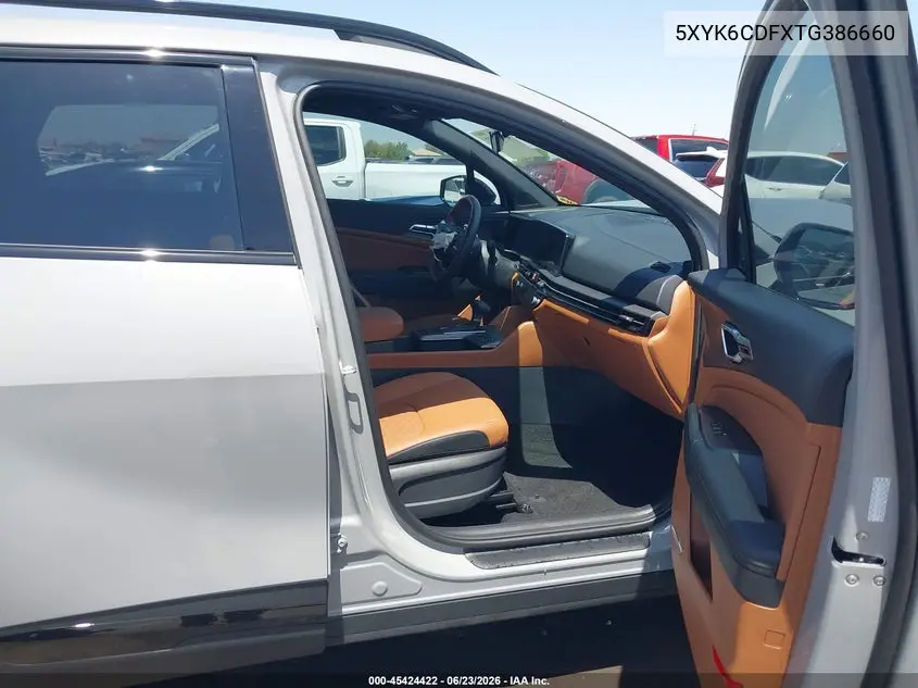 2026 Kia Sportage X-Line VIN: 5XYK6CDFXTG386660 Lot: 45424422