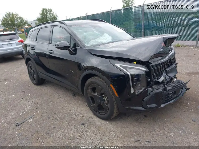2026 Kia Sportage X-Line VIN: 5XYK6CDF1TG351019 Lot: 45558057