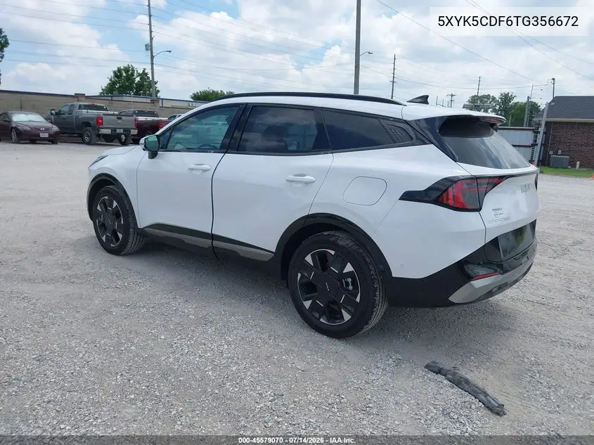 2026 Kia Sportage Sx-Prestige VIN: 5XYK5CDF6TG356672 Lot: 45579070