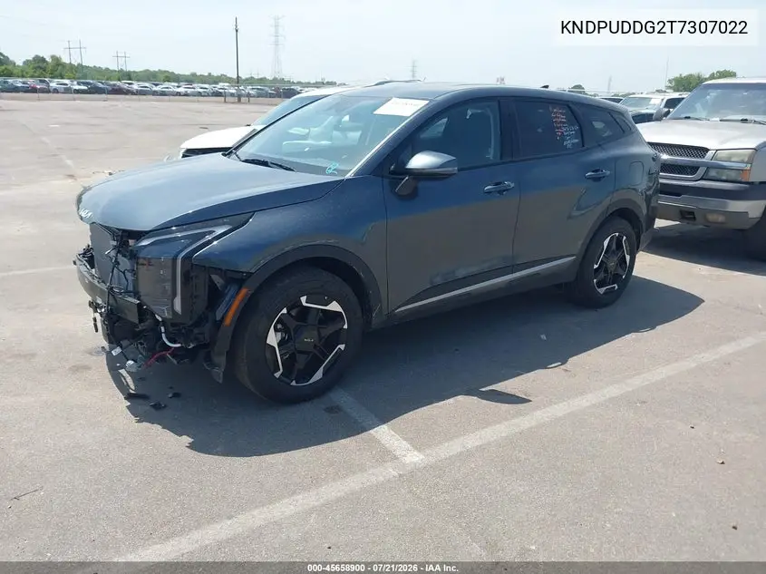2026 Kia Sportage Hybrid S VIN: KNDPUDDG2T7307022 Lot: 45658900