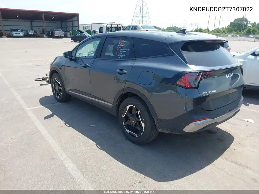 2026 Kia Sportage Hybrid S VIN: KNDPUDDG2T7307022 Lot: 45658900