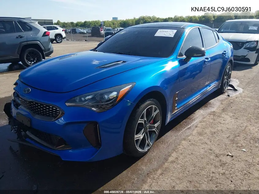 2018 Kia Stinger Gt1 VIN: KNAE45LC9J6030591 Lot: 45028728