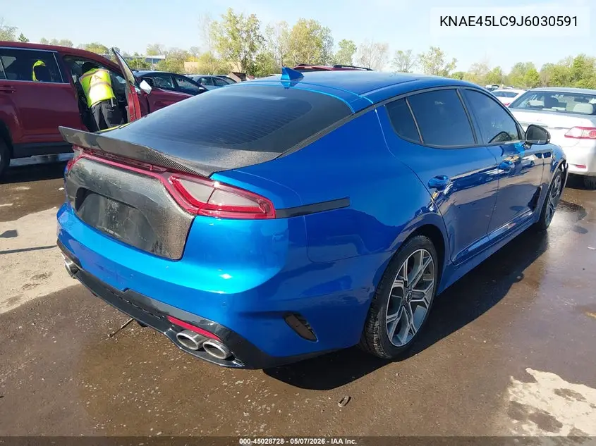 2018 Kia Stinger Gt1 VIN: KNAE45LC9J6030591 Lot: 45028728