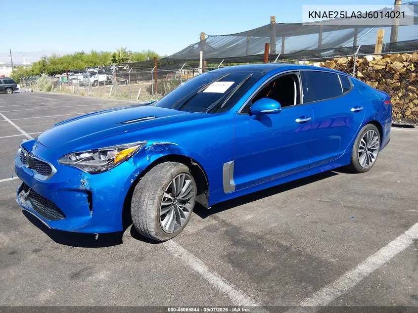 2018 Kia Stinger Premium VIN: KNAE25LA3J6014021 Lot: 45065844