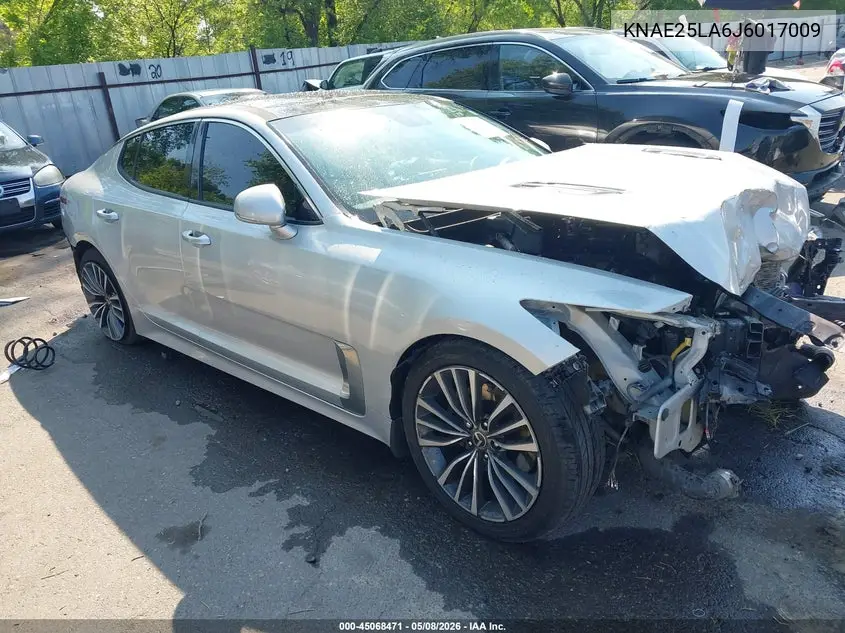 2018 Kia Stinger Premium VIN: KNAE25LA6J6017009 Lot: 45068471