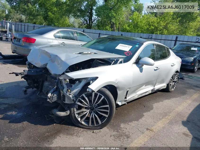 2018 Kia Stinger Premium VIN: KNAE25LA6J6017009 Lot: 45068471