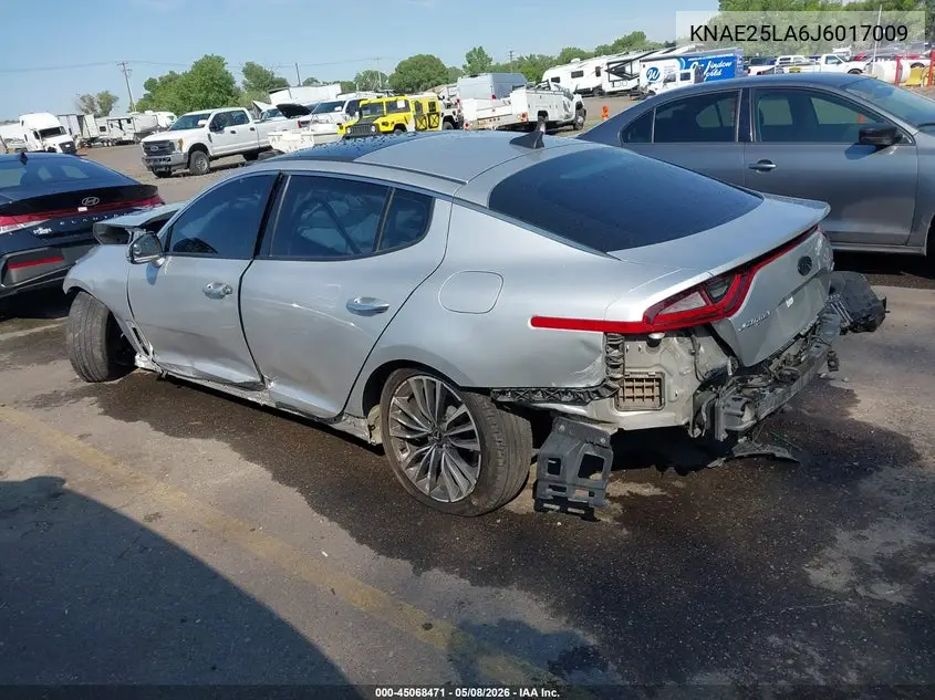 2018 Kia Stinger Premium VIN: KNAE25LA6J6017009 Lot: 45068471