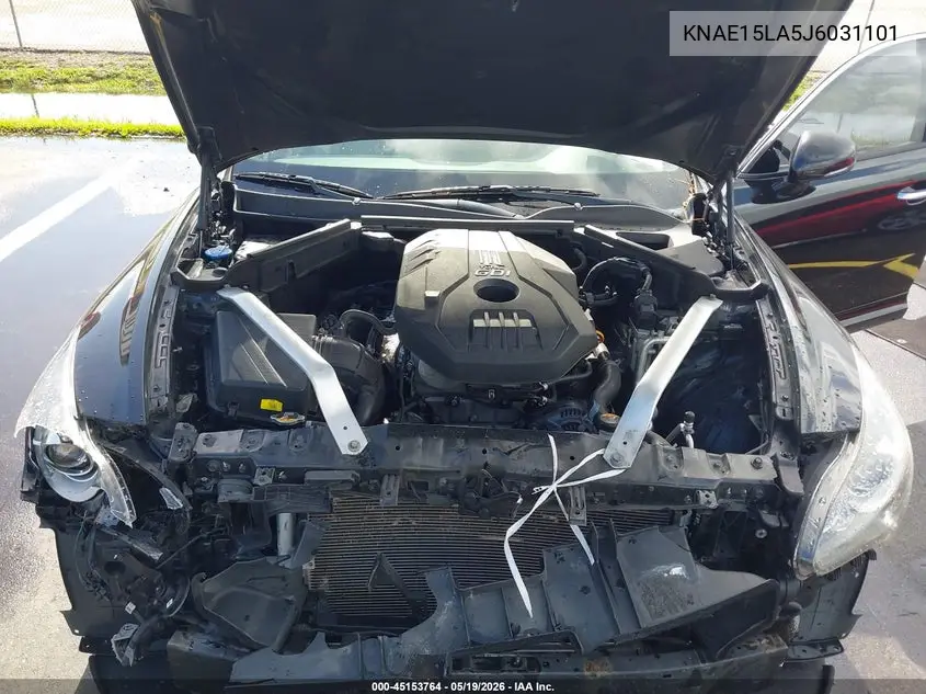 2018 Kia Stinger VIN: KNAE15LA5J6031101 Lot: 45153764