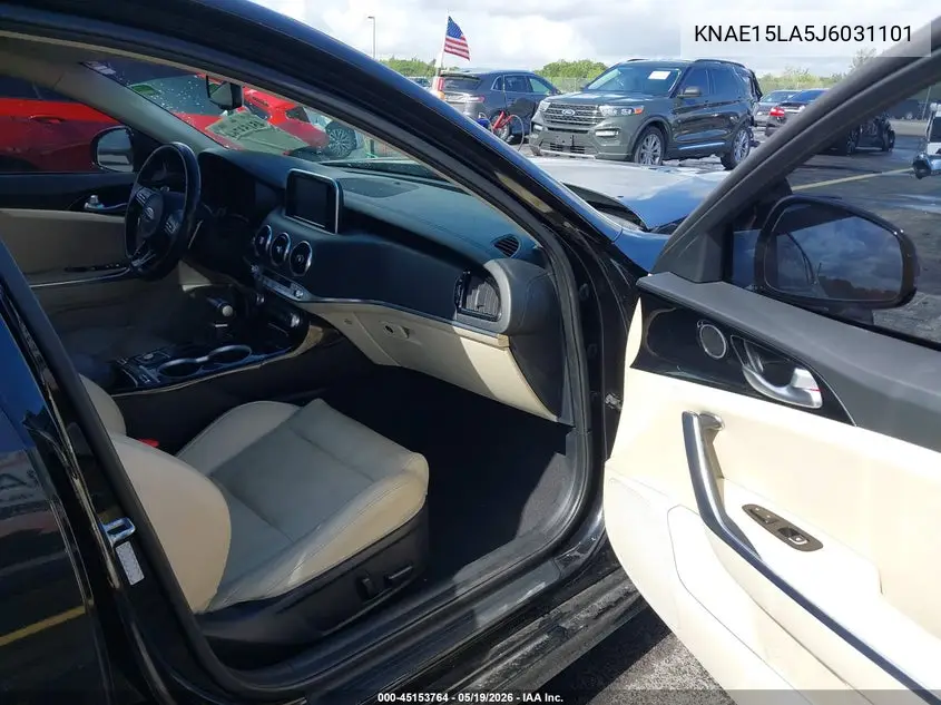 2018 Kia Stinger VIN: KNAE15LA5J6031101 Lot: 45153764