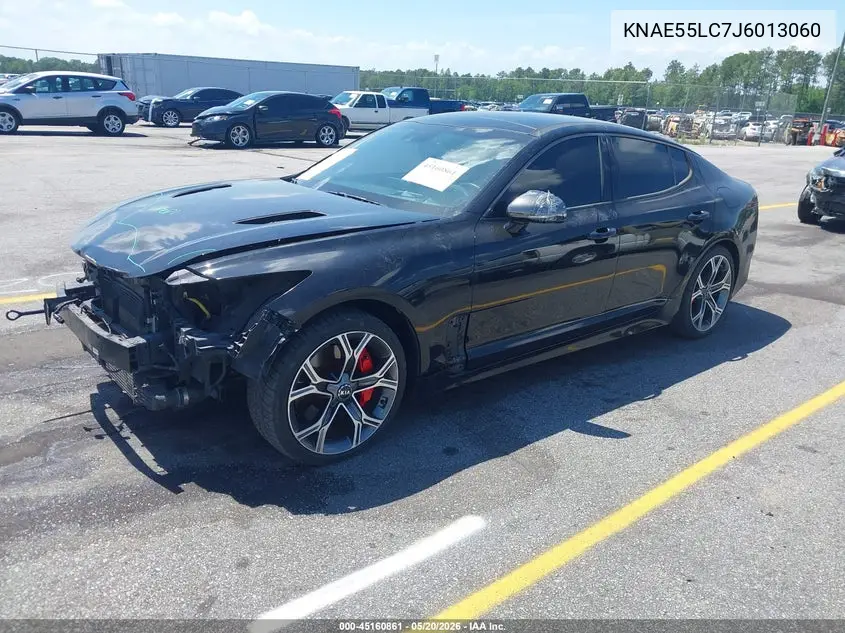 2018 Kia Stinger Gt2 VIN: KNAE55LC7J6013060 Lot: 45160861
