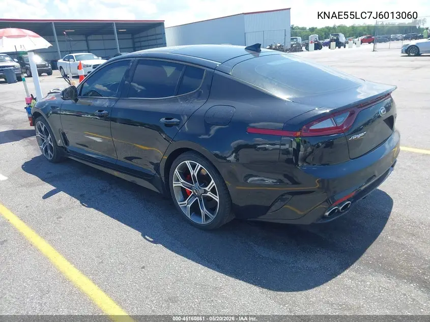 2018 Kia Stinger Gt2 VIN: KNAE55LC7J6013060 Lot: 45160861