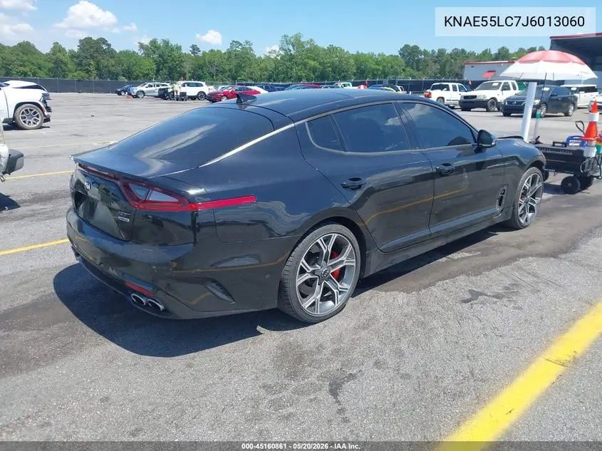 2018 Kia Stinger Gt2 VIN: KNAE55LC7J6013060 Lot: 45160861