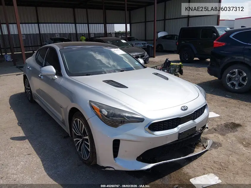 2018 Kia Stinger Premium VIN: KNAE25LA8J6037312 Lot: 45260767