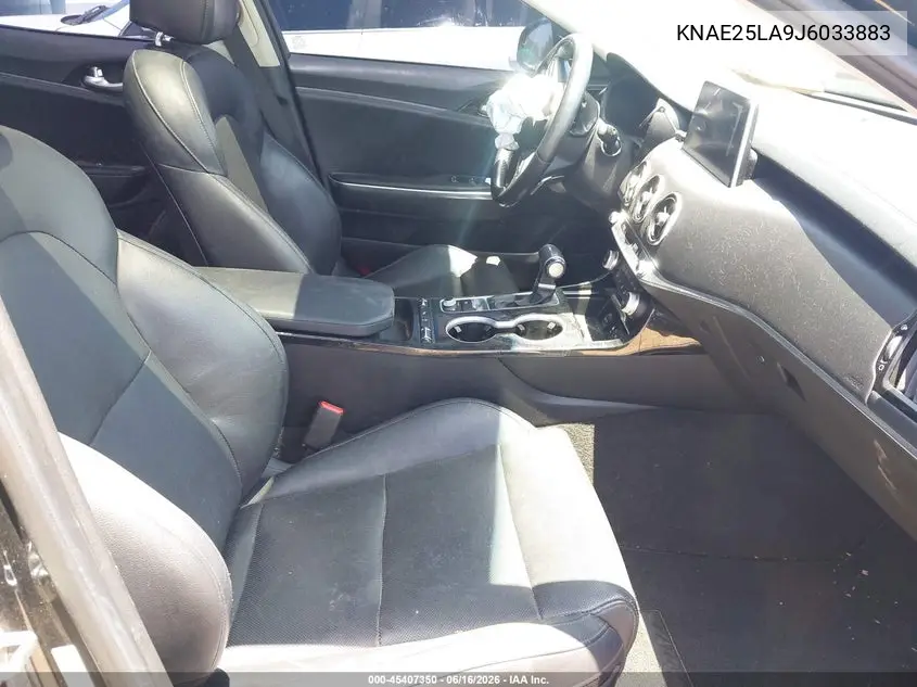 2018 Kia Stinger Premium VIN: KNAE25LA9J6033883 Lot: 45407350