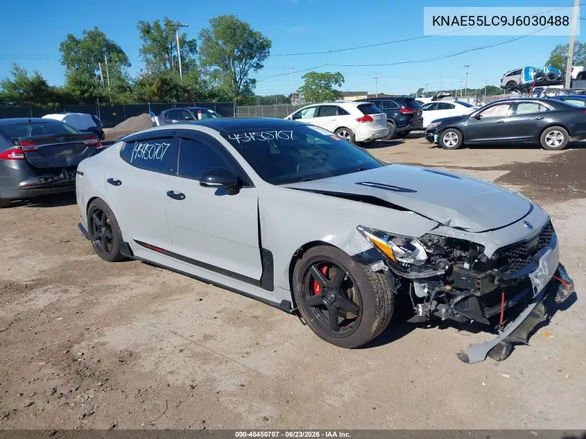 2018 Kia Stinger Gt2 VIN: KNAE55LC9J6030488 Lot: 45450707