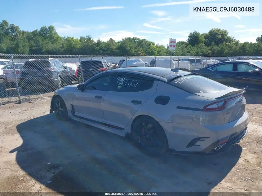 2018 Kia Stinger Gt2 VIN: KNAE55LC9J6030488 Lot: 45450707