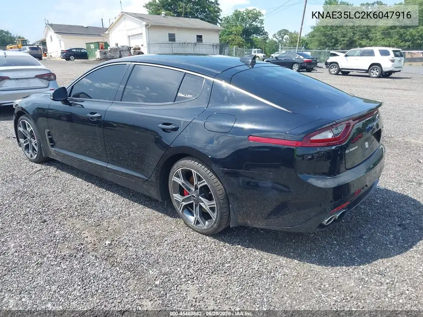 2019 Kia Stinger Gt VIN: KNAE35LC2K6047916 Lot: 45468882