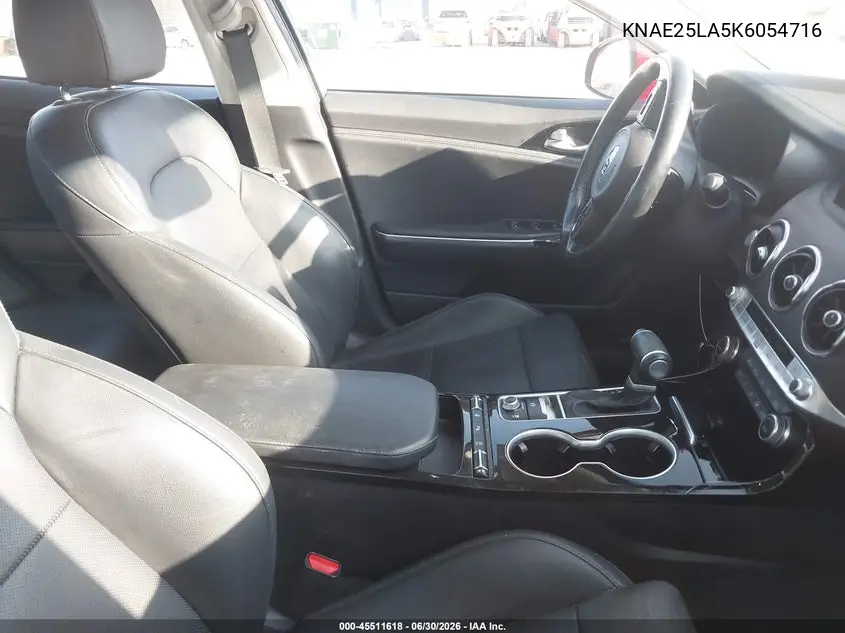 2019 Kia Stinger Premium VIN: KNAE25LA5K6054716 Lot: 45511618