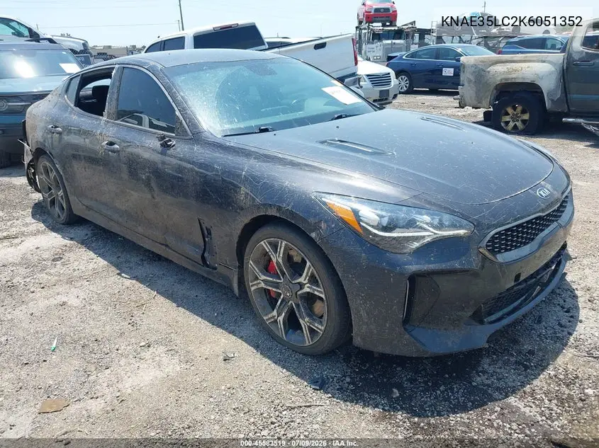 2019 Kia Stinger Gt VIN: KNAE35LC2K6051352 Lot: 45583519