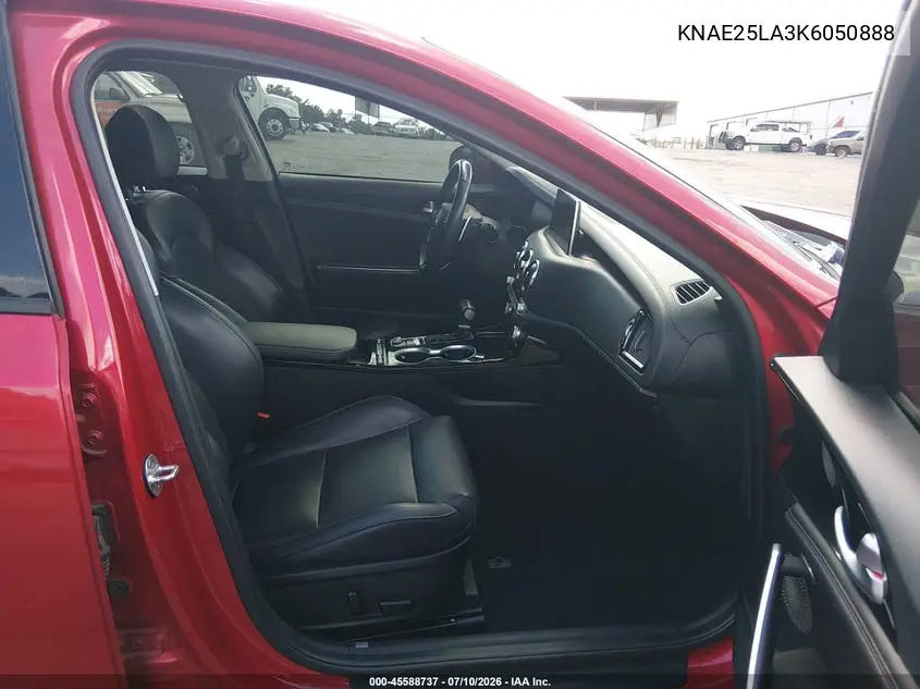 2019 Kia Stinger Premium VIN: KNAE25LA3K6050888 Lot: 45588737
