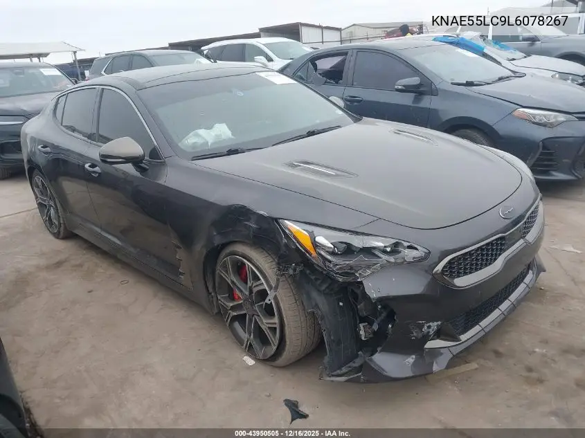 KNAE55LC9L6078267 2020 Kia Stinger Gt2